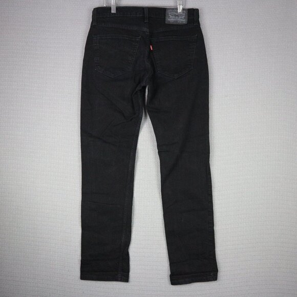 Levi's 511 Black Denim Modern Slim Jeans 32x32 - Picture 1 of 7
